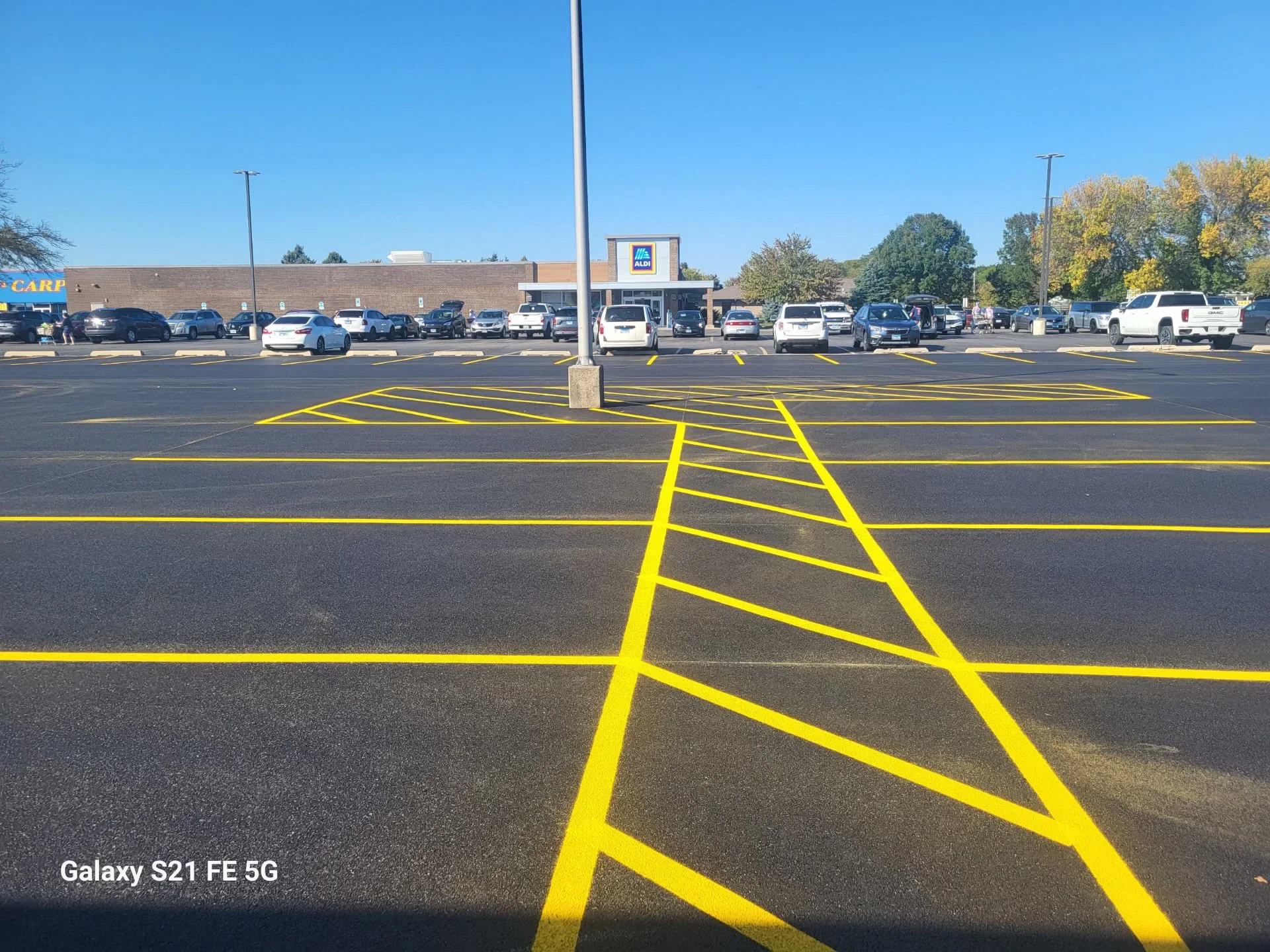 Removing And Installing Commercial Parking Lots
