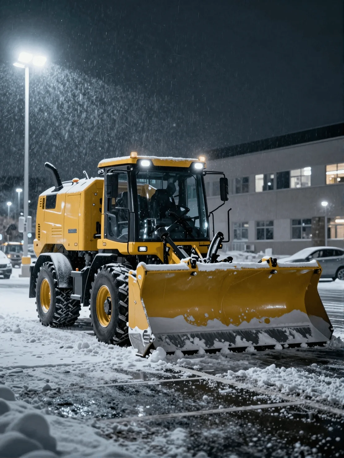 Commercial Snow Plowing
